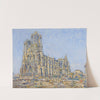 Cathédrale de Reims (côté sud) (1921) by Germain David-Nillet