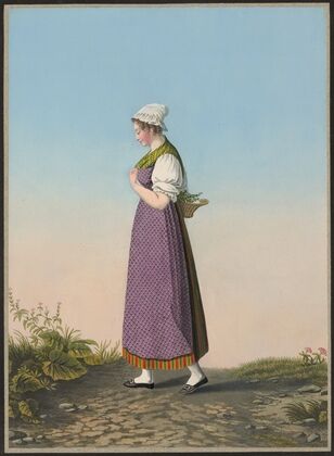 Catherine Boezinger, Femme à l’enseigne de l’Ours, à Glaris (1825-1830) — size preview