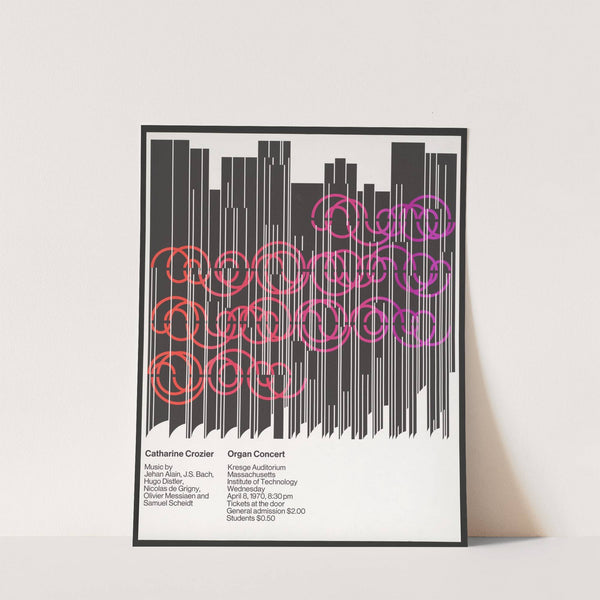 Catherine Crosier, organ concert (1970) by Dietmar Winkler