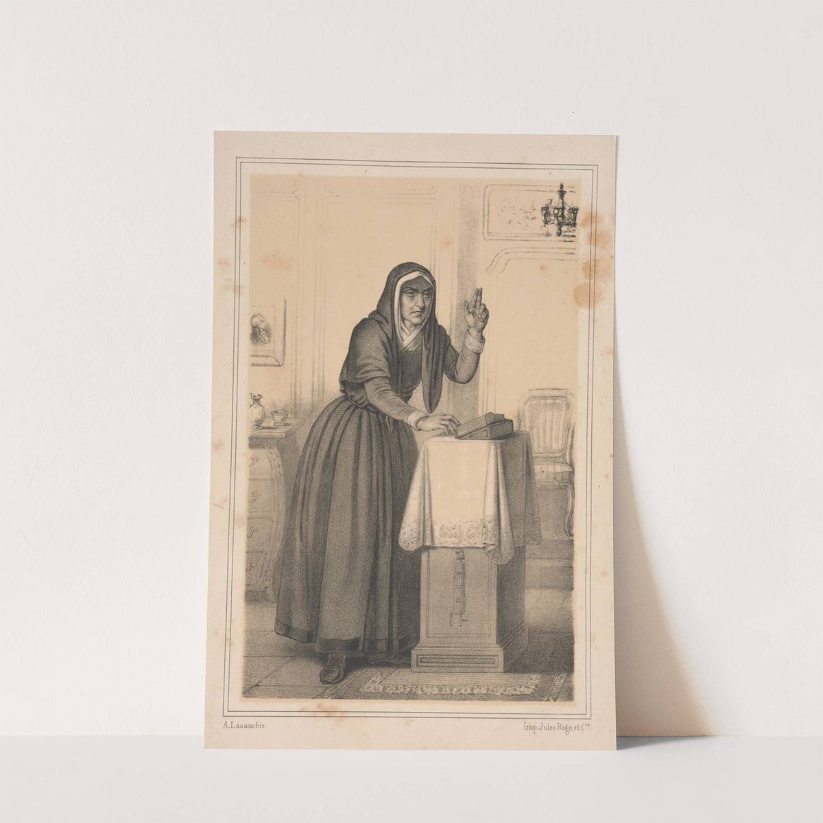 Catherine Theot by Alexandre Lacauchie