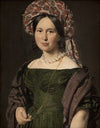 Cathrine Jensen, née Lorenzen, the Artist’s Wife Wearing a Turban (1842 – 1844)