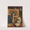Cats At Play by Charles Van Den Eycken