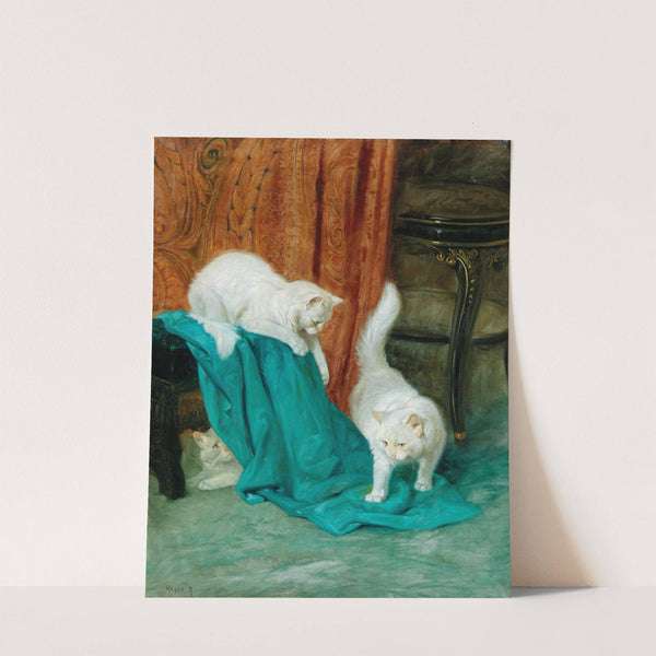 Cats Playing by Arthur Heyer
