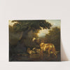 Cattle at the Watering Place by Dirck van Bergen