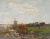 Cattle Grazing at the Water’s Edge