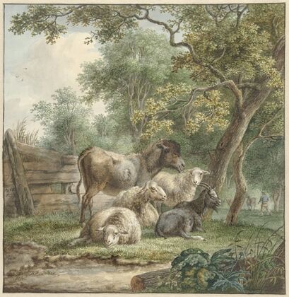 Cattle in an Orchard (c. 1790 - c. 1815)
