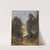 Cavaliers Gaulois Dans Un Paysage by Jean-Baptiste-Camille Corot