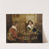 Cavaliers Playing Chess (c. 1890) by P.H. Andreis
