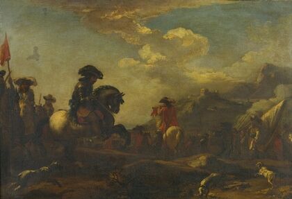 Cavalry Advancing