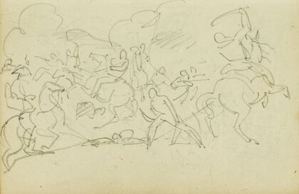 Cavalry battle