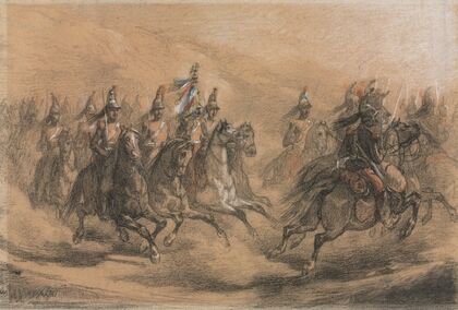 Cavalry Charge (c. 1840)