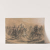 Cavalry Charge (c. 1840) by Denis Auguste Marie Raffet