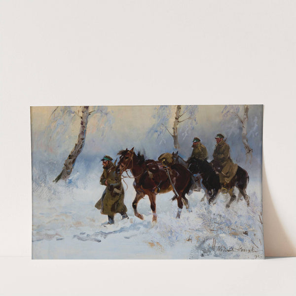 Cavalrymen (1926) by Wojciech Kossak
