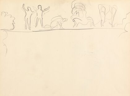 Cave of the Golden Calf; Figure Studies