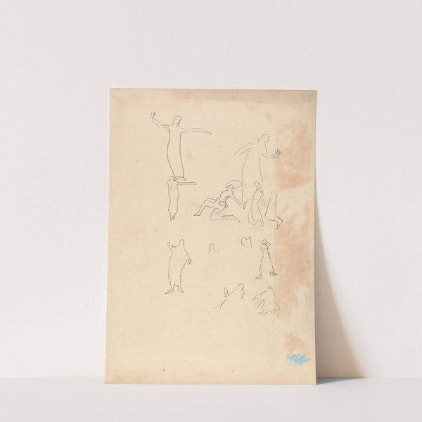 Cave of the Golden Calf; Study of Dancers by Spencer Frederick Gore