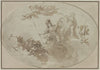 Ceiling Study: Allegory of Peace and War