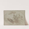 Ceiling Study: Allegory of Peace and War by Giuseppe Bernardino Bison