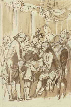 Celebratory people