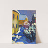 Cemetery and rectory in Kochel by Wassily Kandinsky