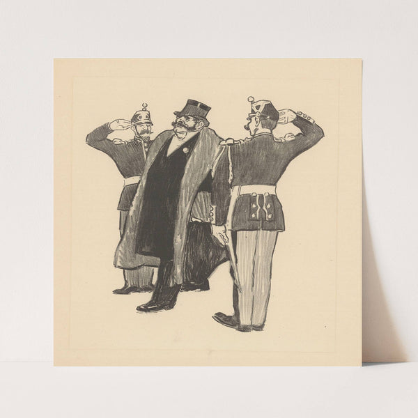 Cent millions (1894) by Théophile Alexandre Steinlen