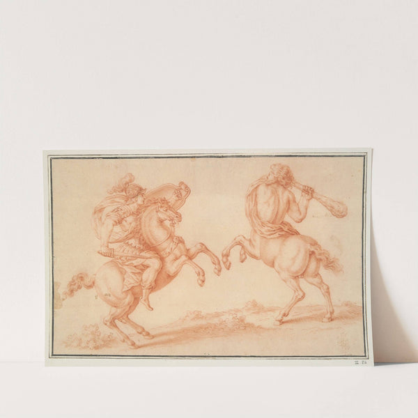 Centaur and Amazon by Anonymous