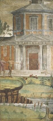 Cephalus and Pan at the Temple of Diana (c. 1520-1522)