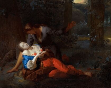 Cephalus and Procris (Probably 1680s)