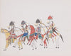 Ceremonial procession scene