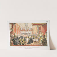 Cérémonie de sacre de D. Pedro I-er Empereur du Brésil, à Rio de Janeiro, le 1-er Decembre 1822 (1834 - 1839) by Jean Baptiste Debret
