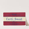 Certi-Sweet Brand Florida Citrus Fruit Label (1930-1950)