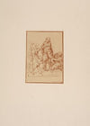 Cesare da Sesto – Drawing of the holy family