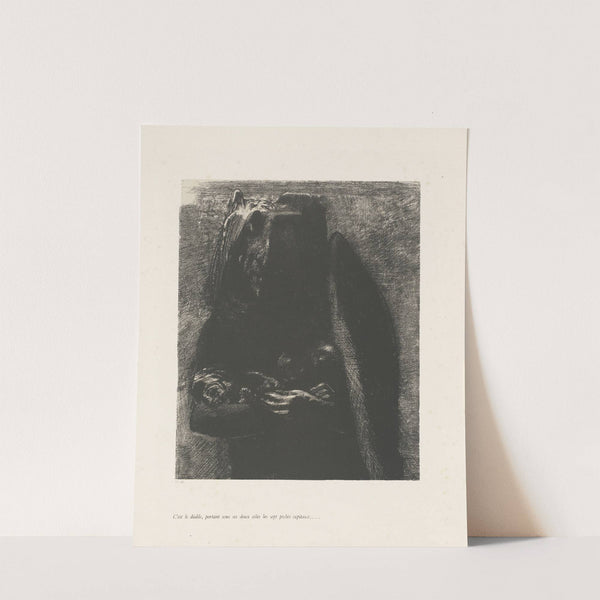 C&#039;est le Diable by Odilon Redon