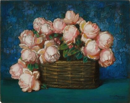 Cesta de flores