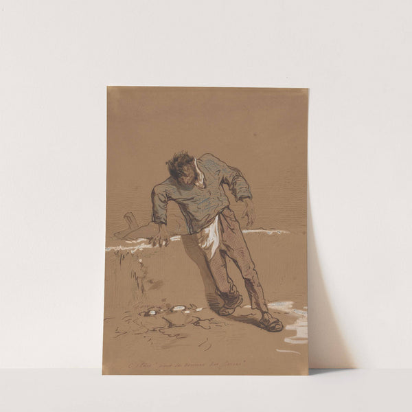 C&#039;etais &#039;pour se donner des forces&#039; by Paul Gavarni