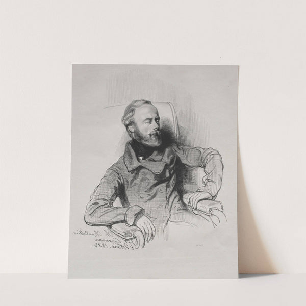 Ch. Chandellier (1842) by Paul Gavarni