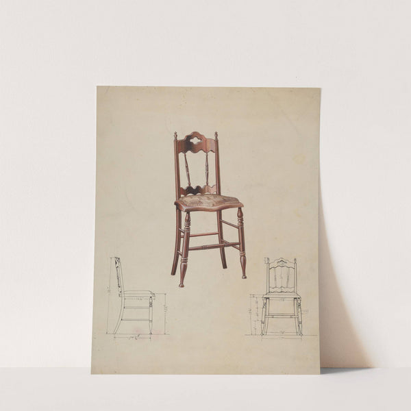 Chair by Wellington Blewett