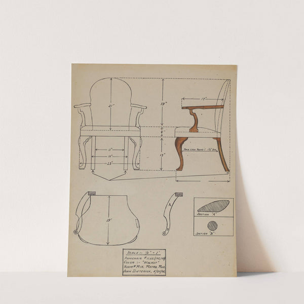 Chair (c. 1936) by John Dieterich
