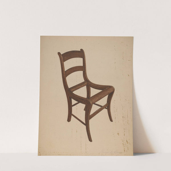 Chair (frame) by George C. Brown