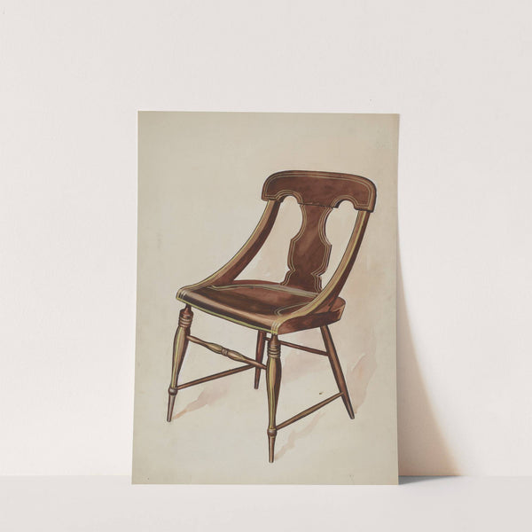 Chair (painted) by Lillian Causey