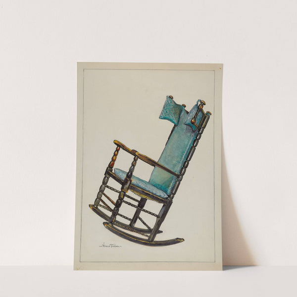 Chair with Head Rests by Florence Truelson