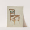 Chair - with Hudson River Scenes by Ella Josephine Sterling