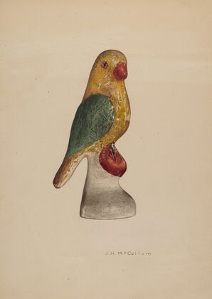 Chalkware Bird