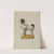 Chalkware Dog (c. 1940) by Zabelle Missirian