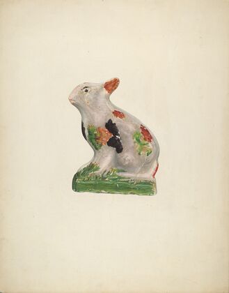 Chalkware Rabbit