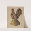 Chalkware Rooster by Mina Lowry