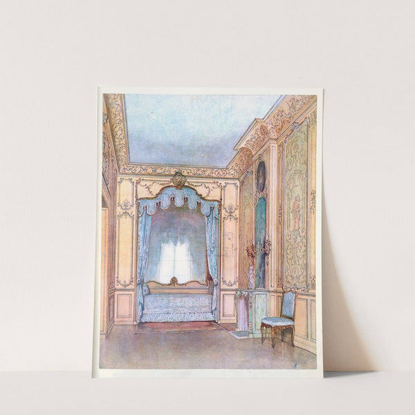 Chambre a coucher composée d’aprés celle de Ninon de Lenclos…. (1907) by Georges Rémon