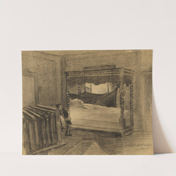 Chambre de V. Hugo by Nadar (Gaspard Félix Tournachon)