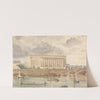 Chambre des Députés et Pont Louis XVI, July 30, 1828, 6 o&#039;clock in the morning by William Henry Lake Price