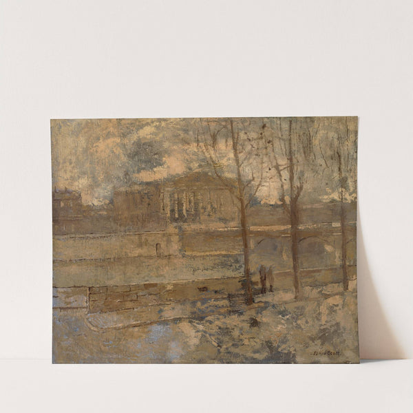 Chambre Des Deputes In A Mist by Frank Edwin Scott