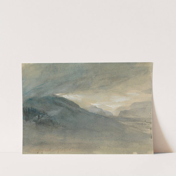 Champagnole (1846) by John Ruskin